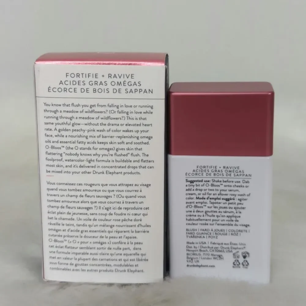 Drunk Elephant o-Bloos Rosi‎ Drops BNIB